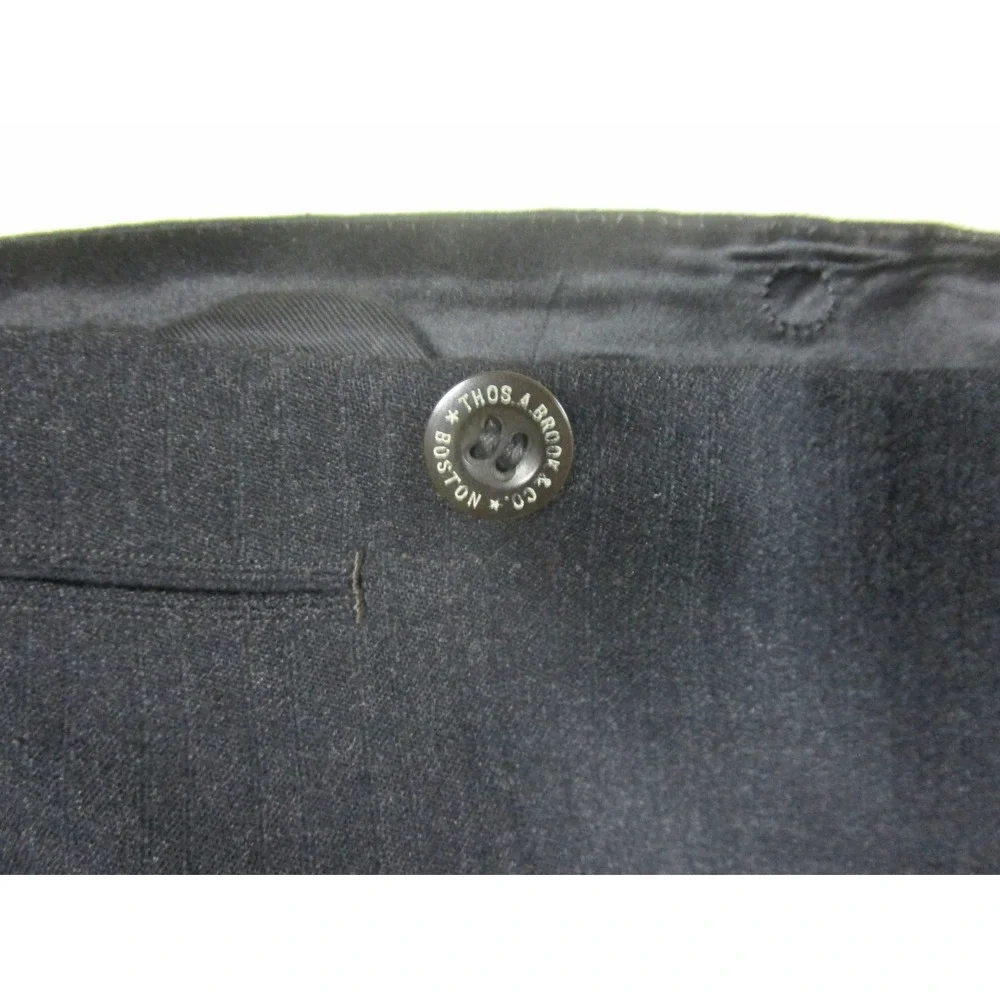 Antique Mens Wool Trousers Edwardian Tailored Pants 1912 Thomas A Brook Boston